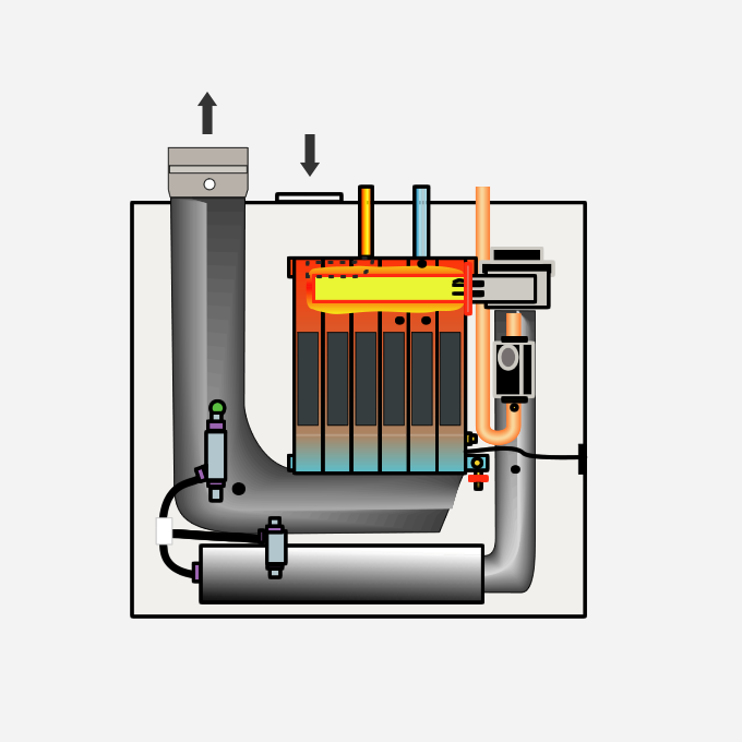 Gas condensing boiler MGK-2 (130-300) 