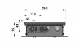 Подов конвектор PB110e